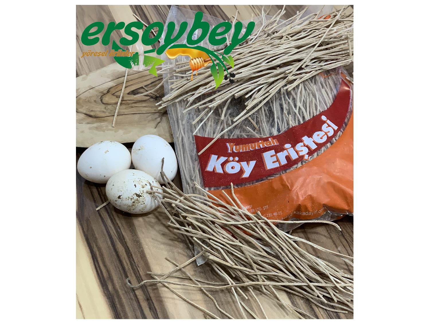 Köy Eriştesi 500g ( Yumurtalı ) Köy Eriştesi 500g ( Yumurtalı )